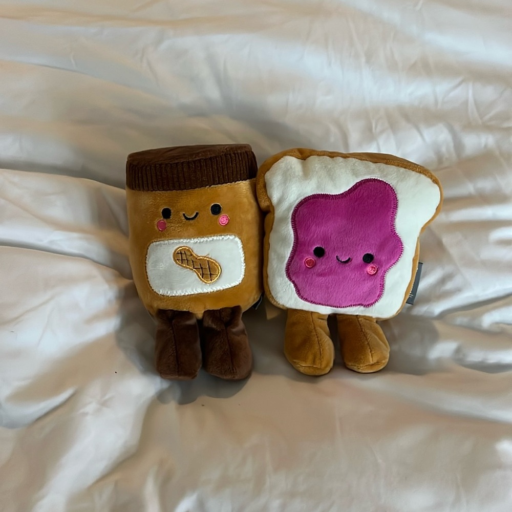 PB & J stuffed animals